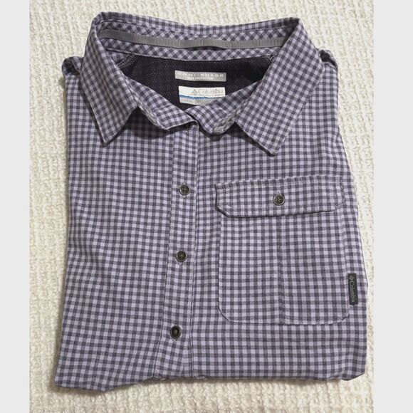 Columbia Omni-Shade Mens L Sun Protection Gorpcore Hiking Fishing Outdoor - Picture 7 of 9